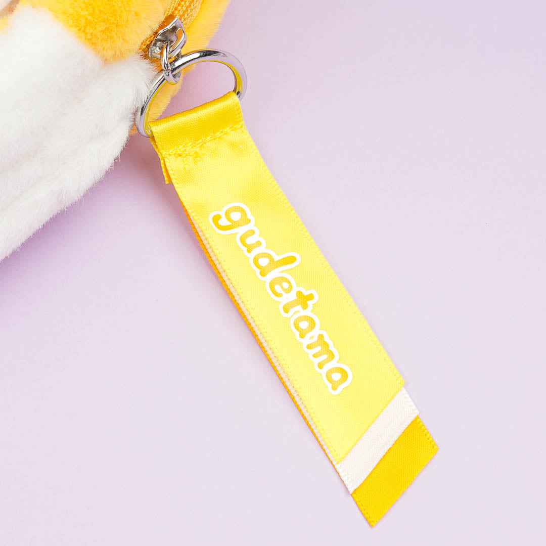 Gudetama Face Plushie Pouch With Window