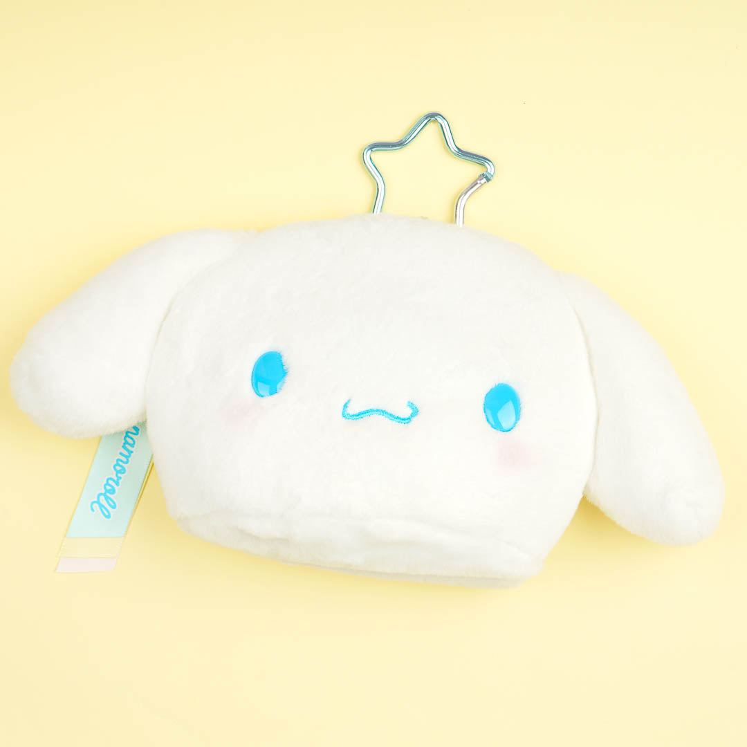 Cinnamoroll Face Plushie Pouch With Window