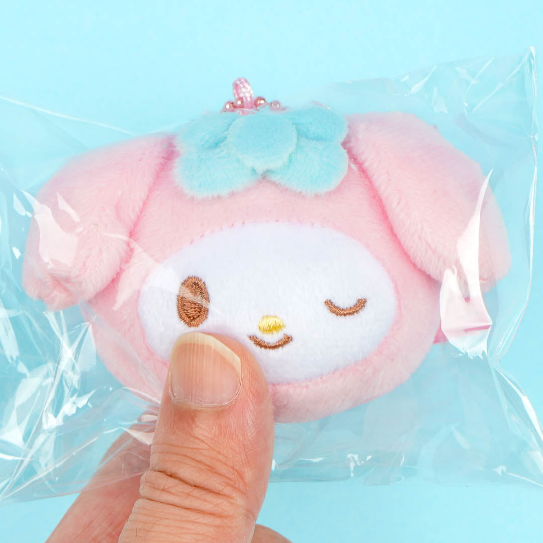 My Melody Wink Cheek To Cheek Magnet Plushie Charm