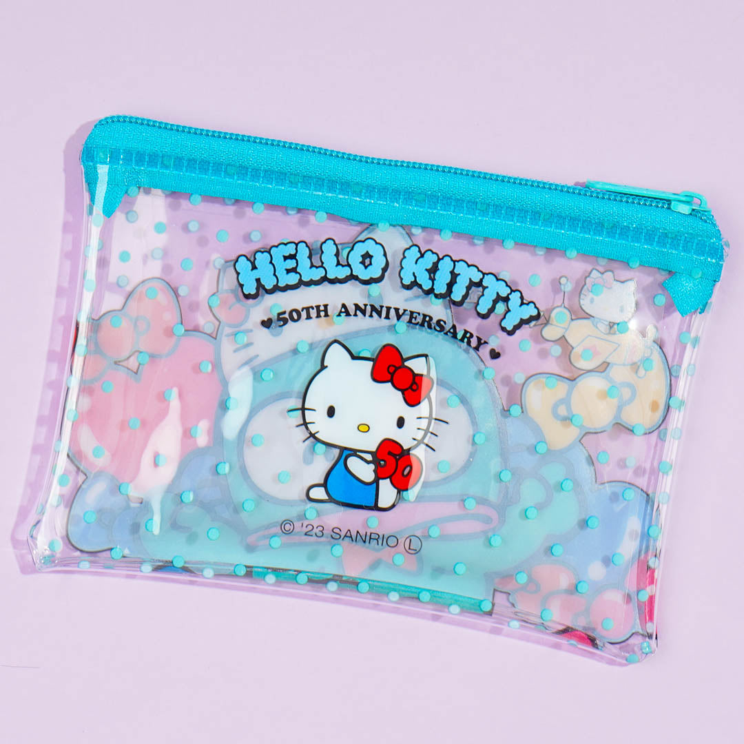 Hello Kitty 50th Anniversary Flat Pouch - Hangyodon