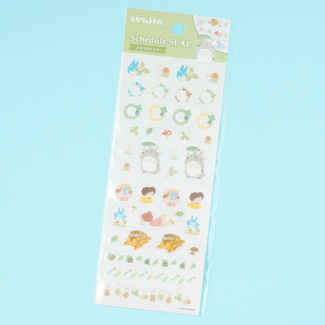 My Neighbor Totoro Schedule Sticker Set