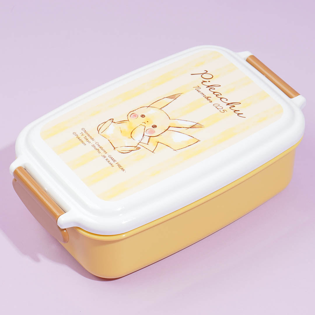 Pokemon Pikachu Number 025 Striped Bento Box
