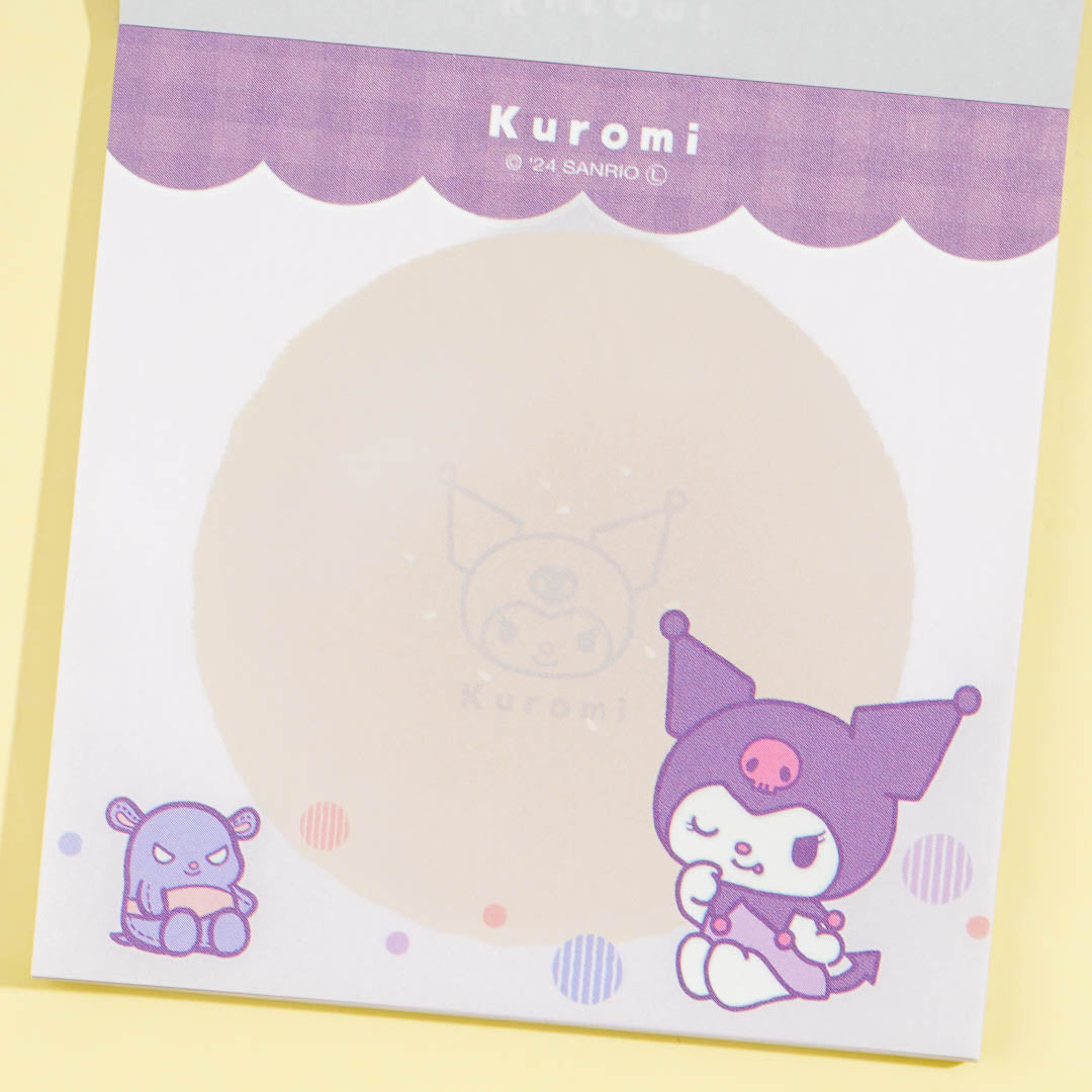 Kuromi Anpan Mini Memo Pad