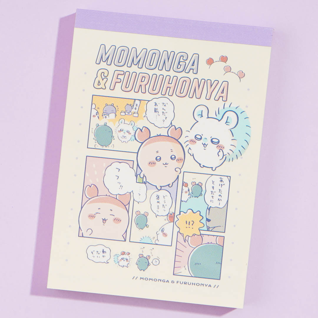 Chiikawa Comic Mini Memo Pad - Momonga & Furuhonya