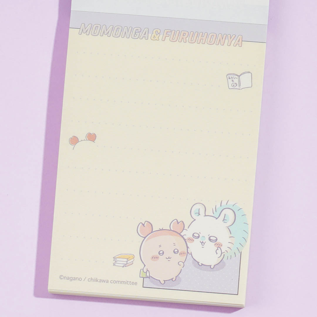 Chiikawa Comic Mini Memo Pad - Momonga & Furuhonya
