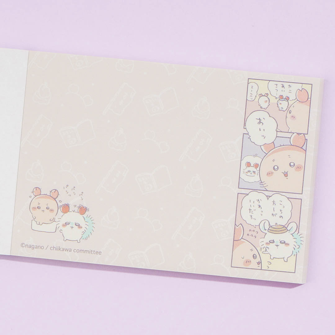 Chiikawa Comic Mini Memo Pad - Momonga & Furuhonya