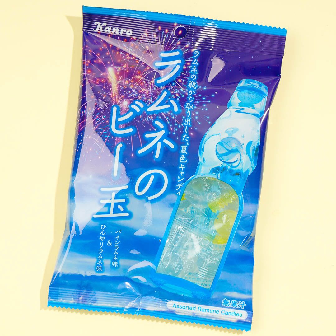 Kanro Ramune Marble Candy - Pineapple & Cool Ramune