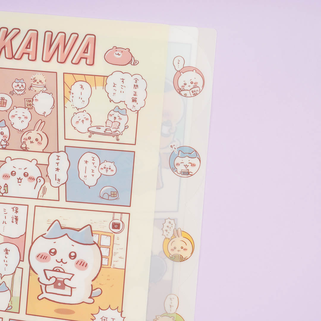 Chiikawa Daily Life Comics Multi-Slot A4 File Folder