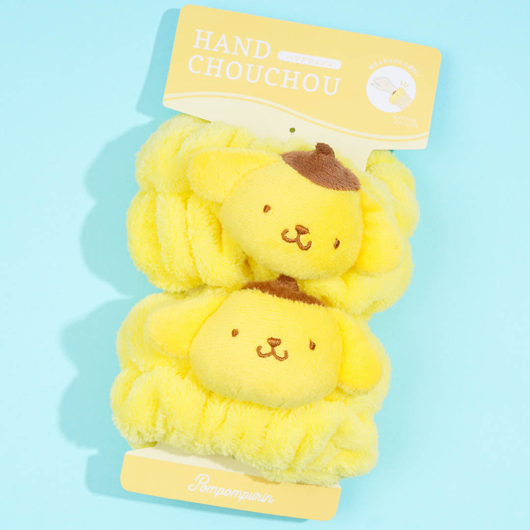 Pompompurin Fluffy Hand Scrunchie Set