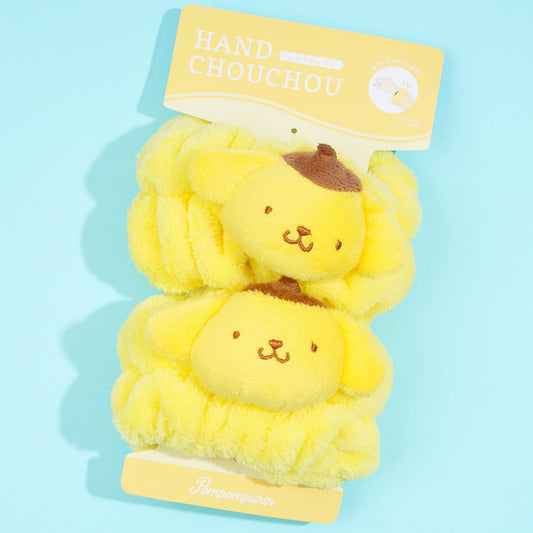 Pompompurin Fluffy Hand Scrunchie Set