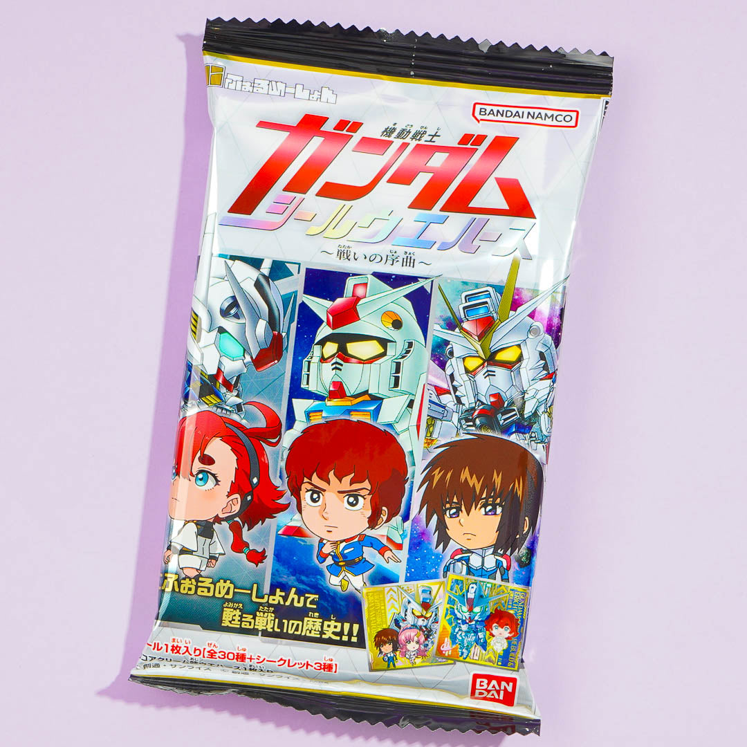 Mobile Suit GUNDAM Prelude To Battle Niformation Wafer & Sticker