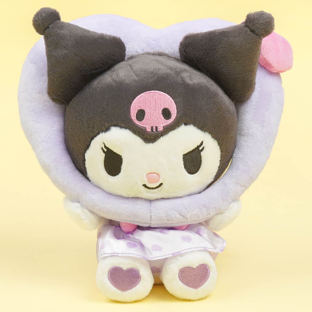 Kuromi Colorful Heart Plushie - Medium