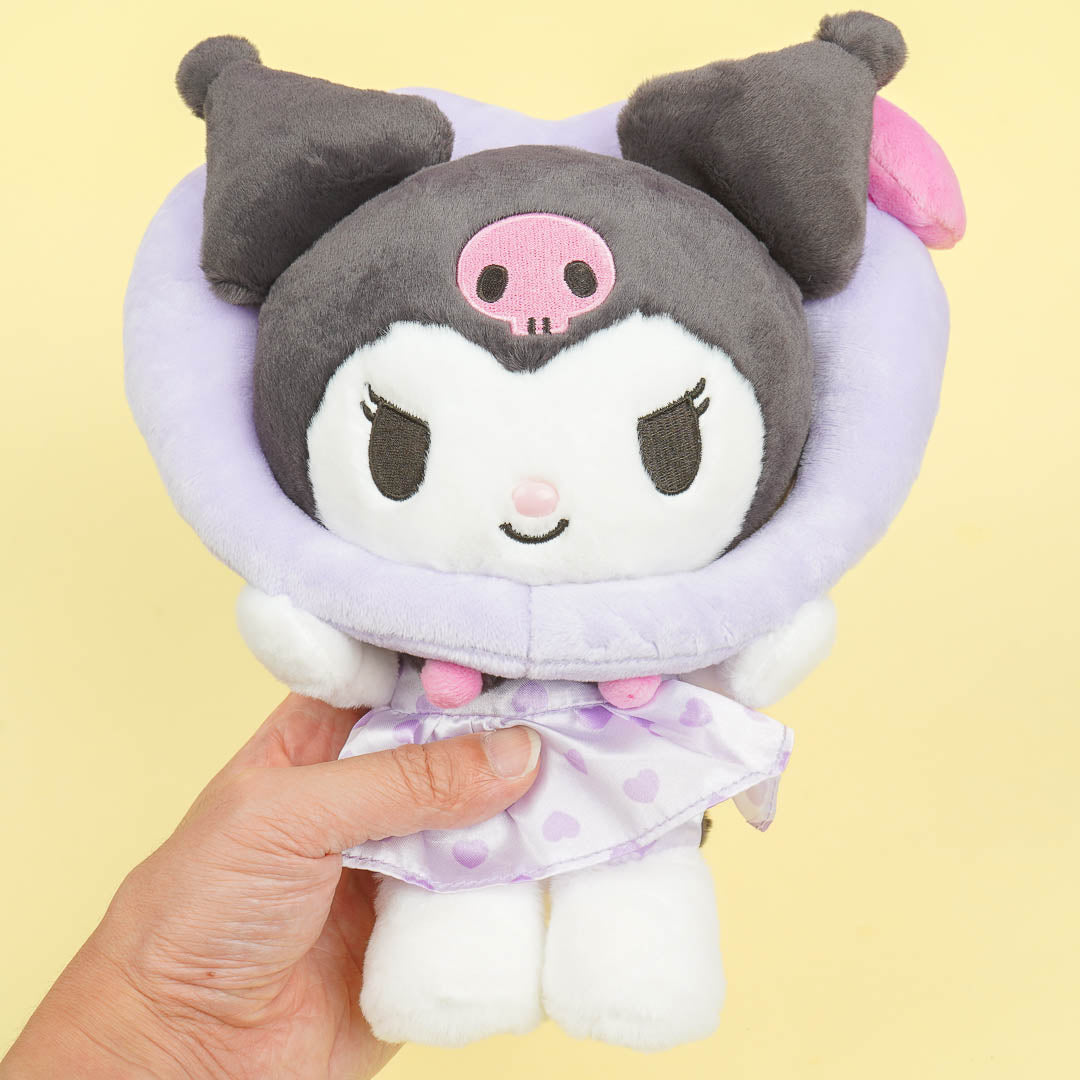 Kuromi Colorful Heart Plushie - Medium