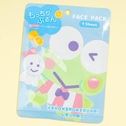 Keroppi Moisturizing Face Pack - Lemon