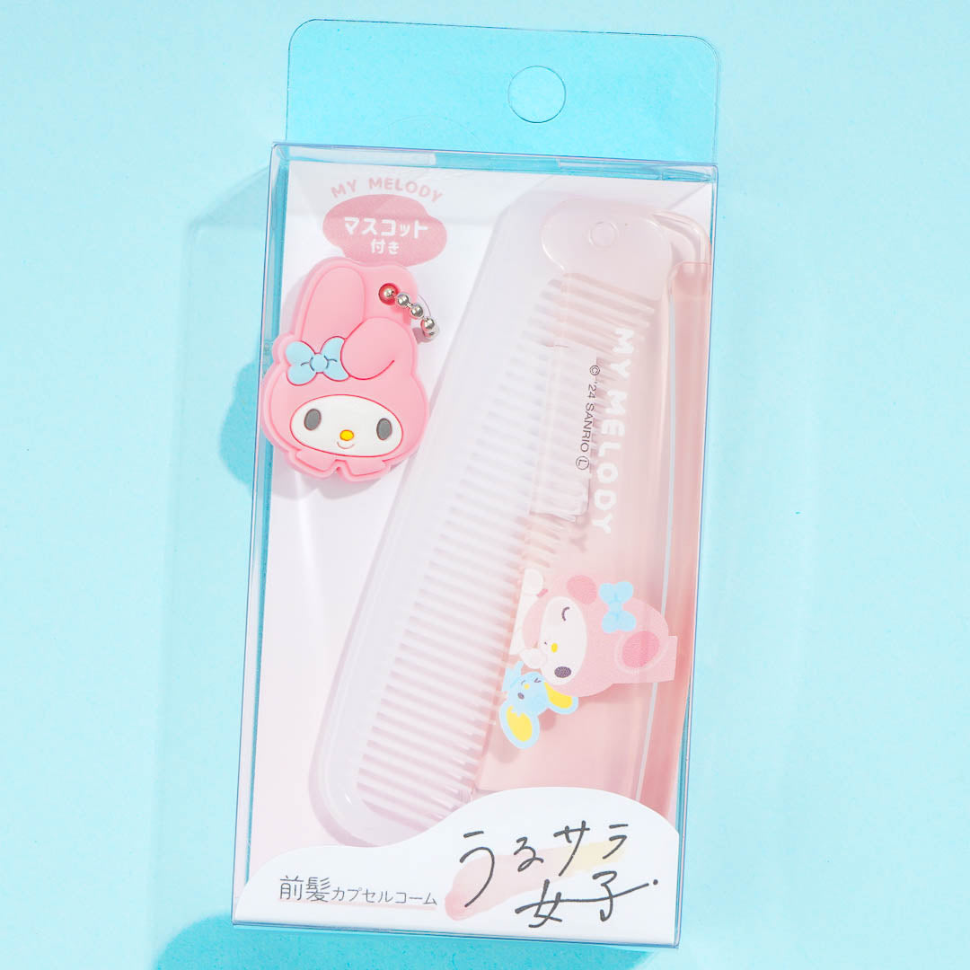 My Melody Besties Folding Comb With Charm