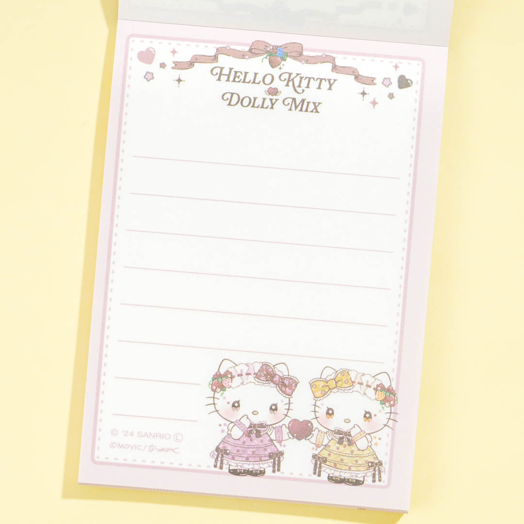 Hello Kitty x Dolly Mix 50th Anniversary Memo Pad
