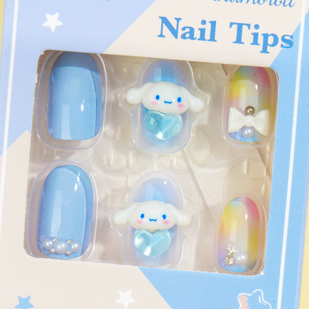 Cinnamoroll Glam Pearl Press-On Nail Tips