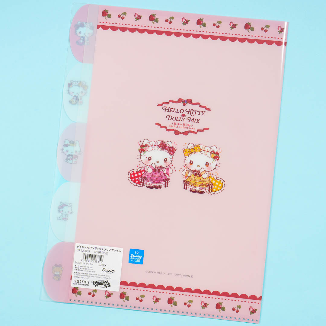 Hello Kitty & Hello Mimmy Strawberry A4 File Folder