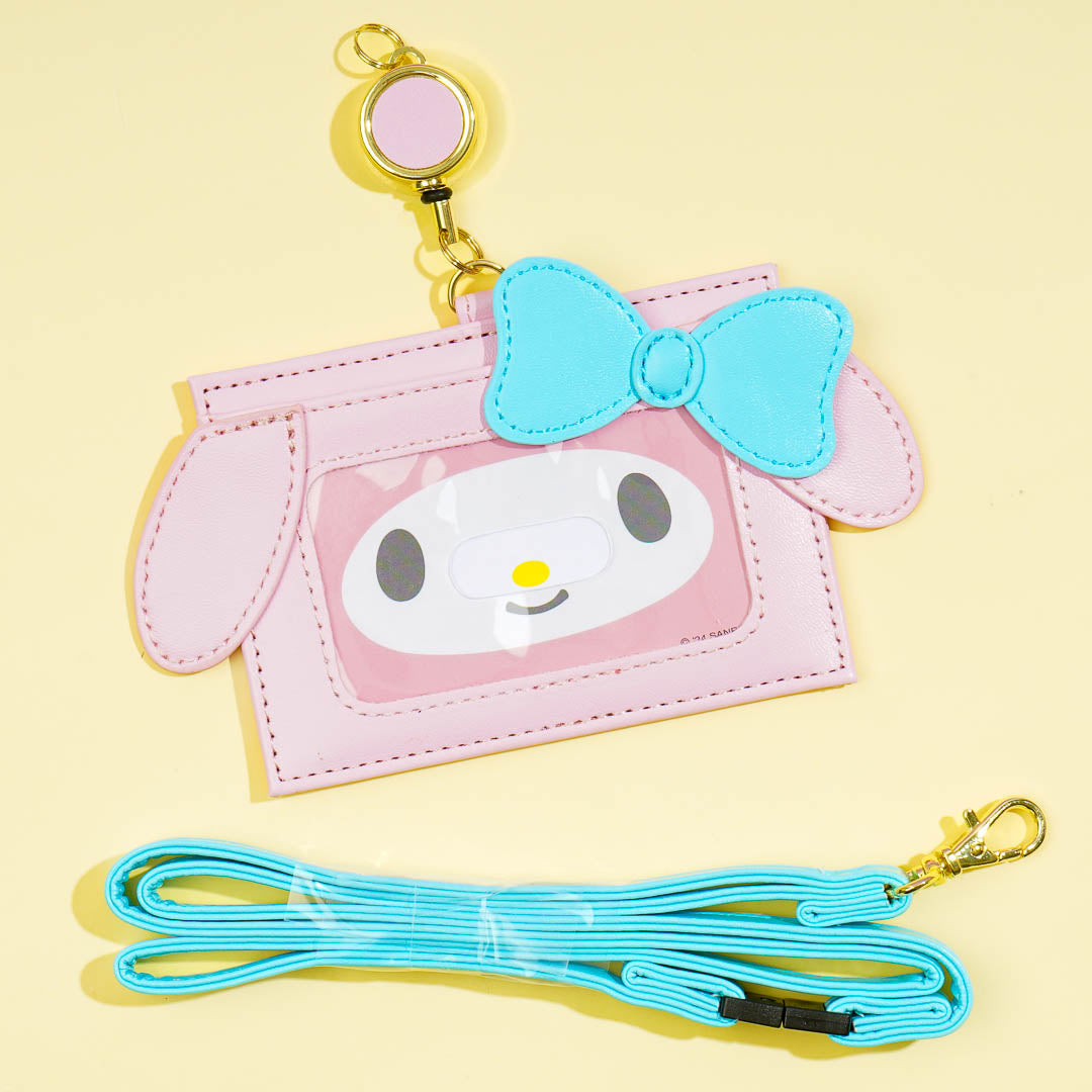 My Melody Face Pass Case
