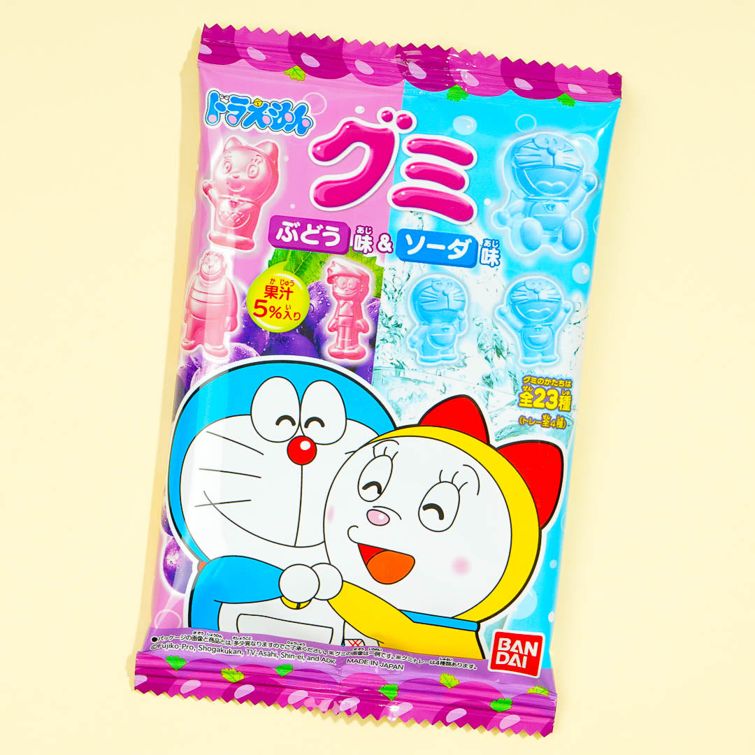 Doraemon Gummy Candy - Soda & Grape