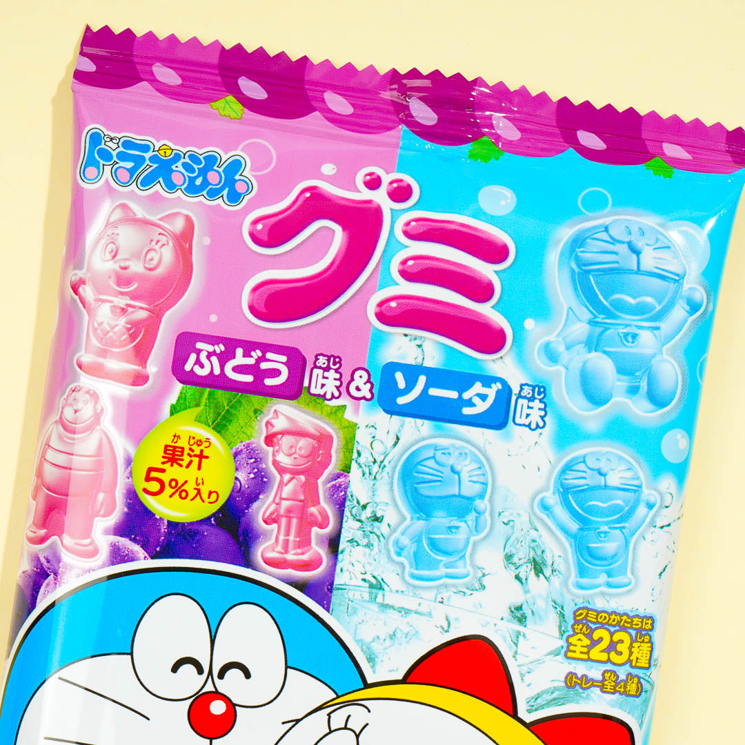 Doraemon Gummy Candy - Soda & Grape