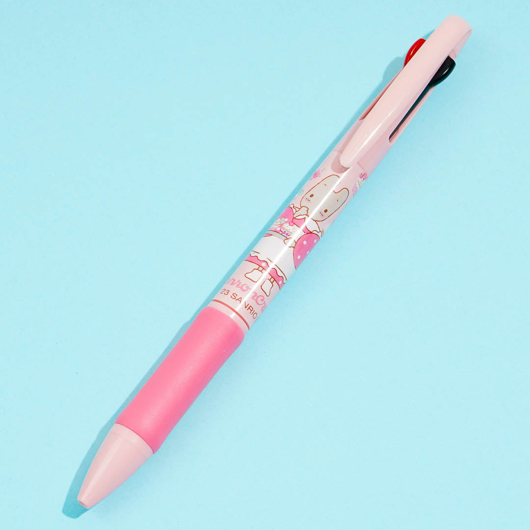 Marron Cream Strawberry Cupcake 3-Color Pen
