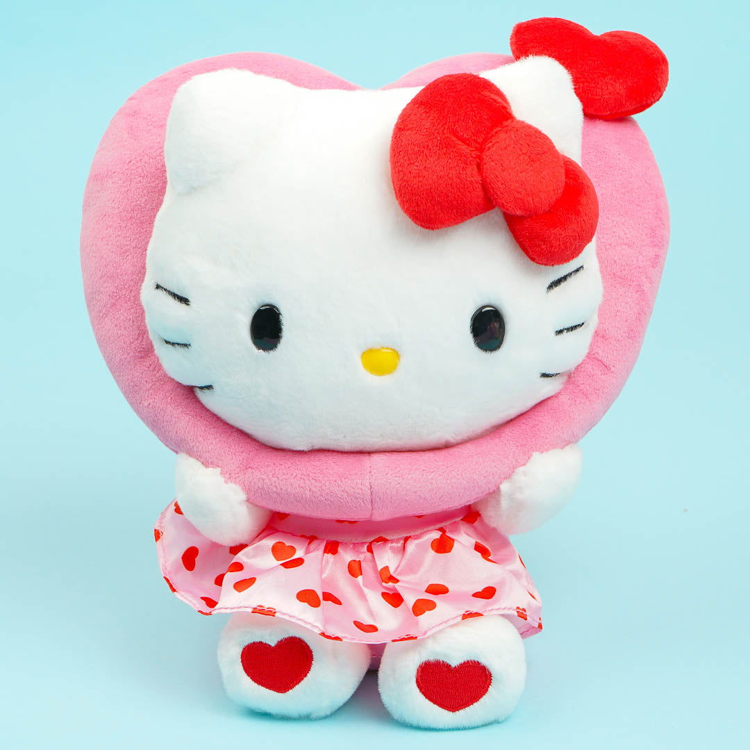 Hello Kitty Colorful Heart Plushie - Medium
