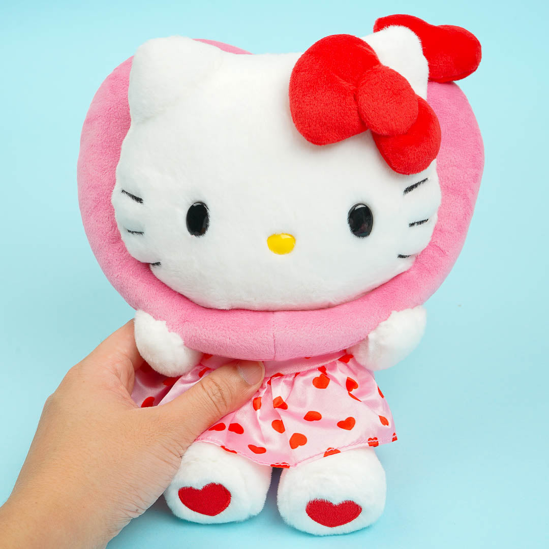 Hello Kitty Colorful Heart Plushie - Medium