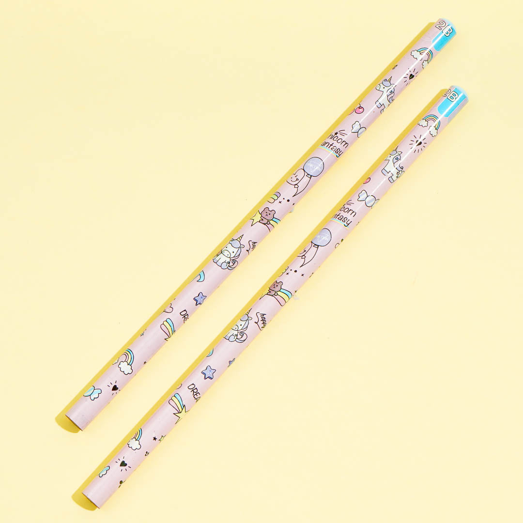 Unicorn Fantasy 2B Pencil Set