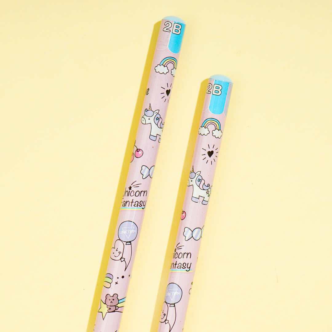 Unicorn Fantasy 2B Pencil Set