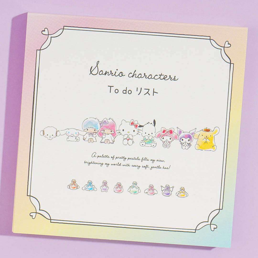 Sanrio Characters Perfume To-Do List Memo Pad