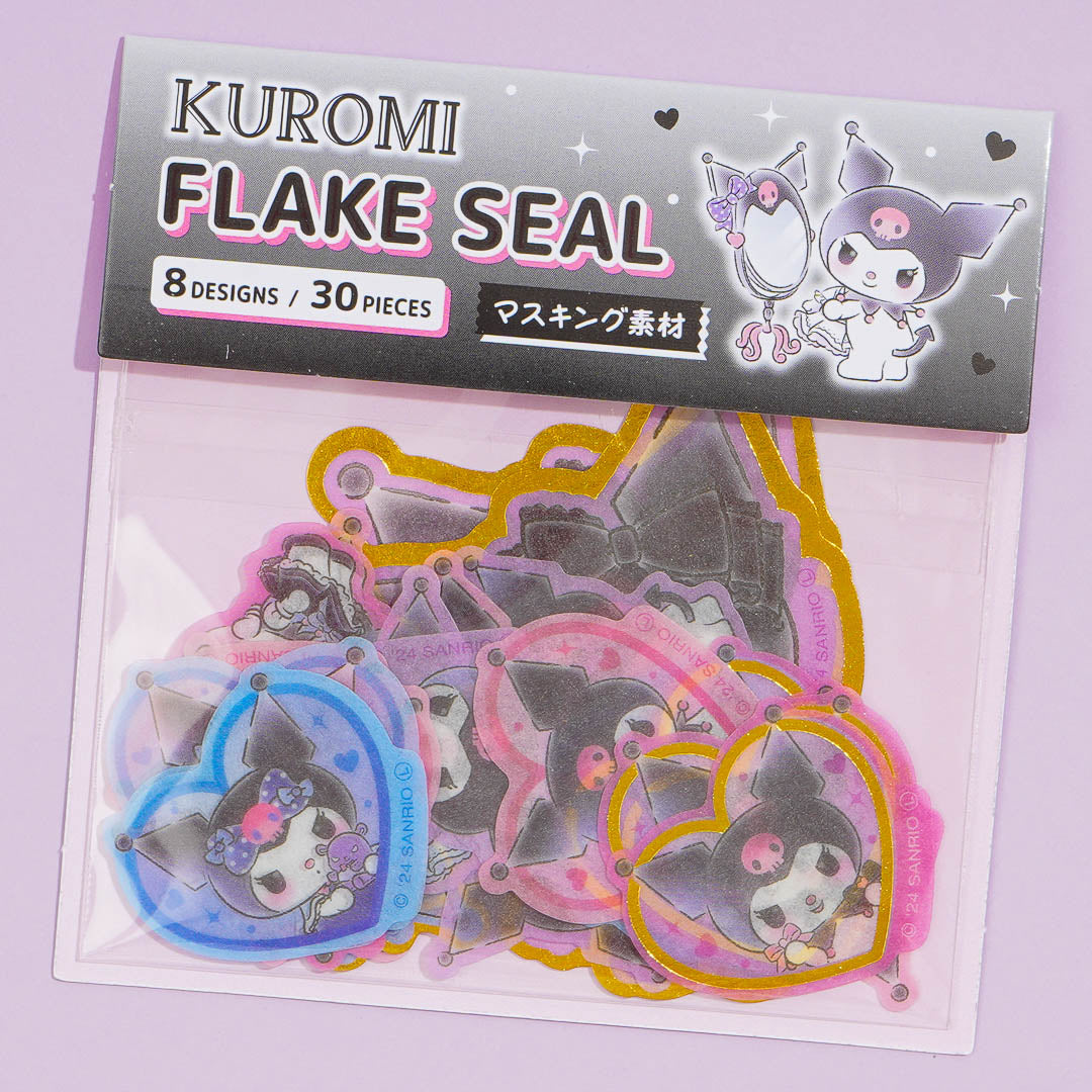 Kuromi Dark Doll Flake Stickers