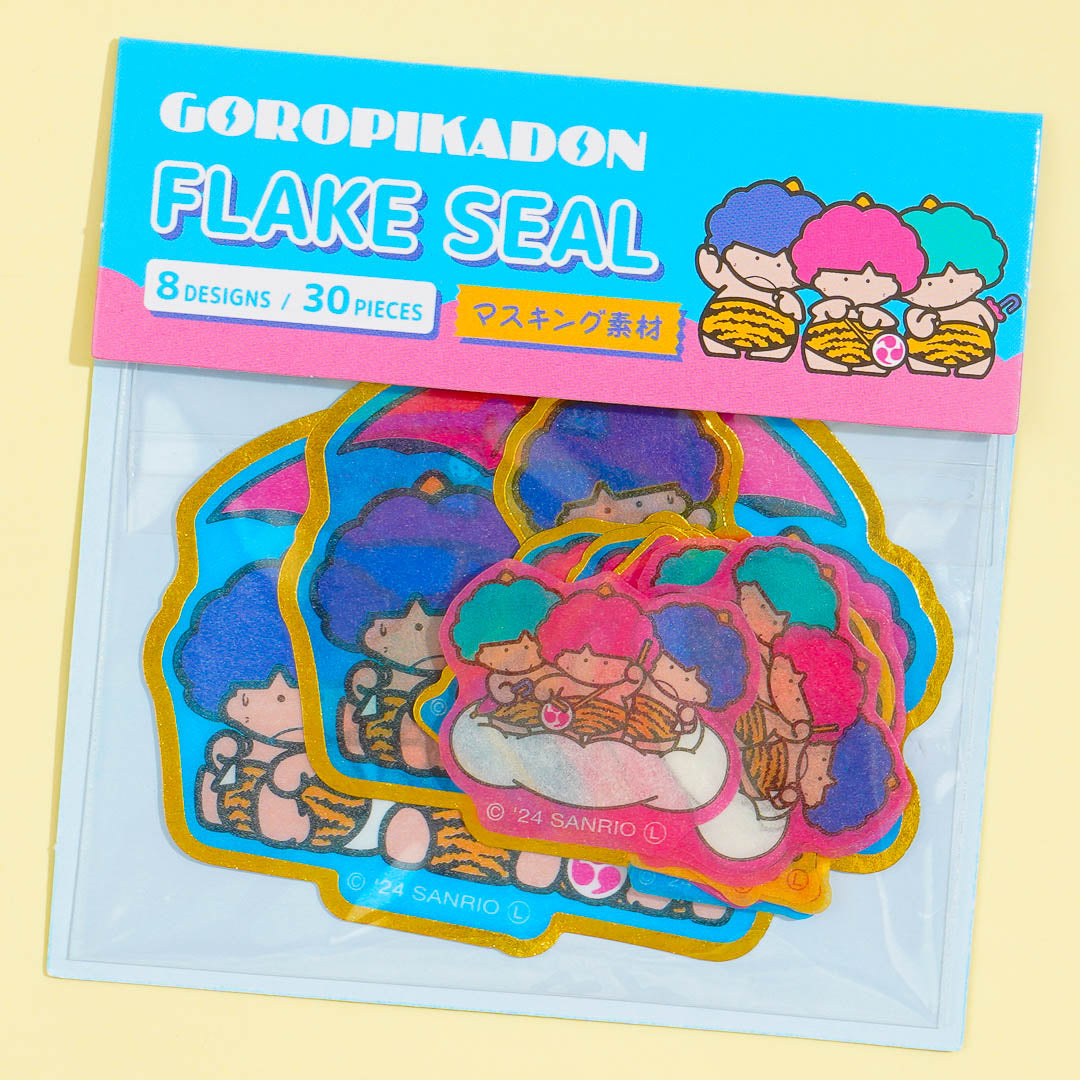 Goropikadon Trio Flake Stickers