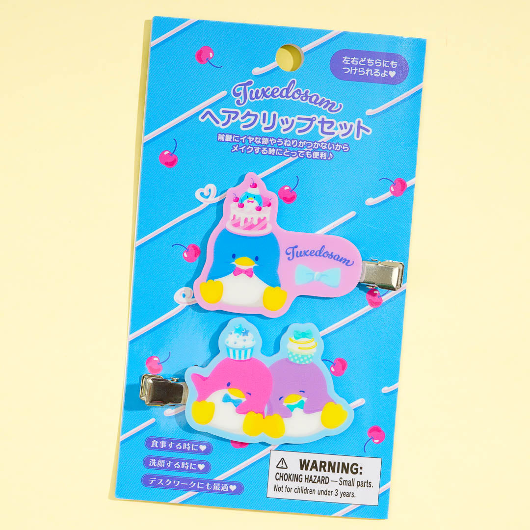 Tuxedosam Party Hair Clip Set