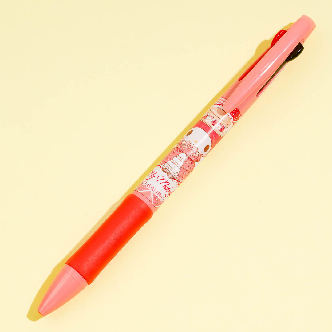 My Melody Strawberry Dress 3-Color Pen