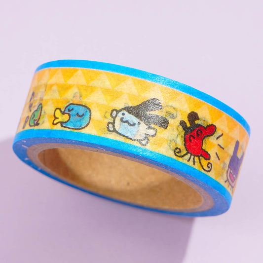 Tamagotchi Running Friends Masking Tape