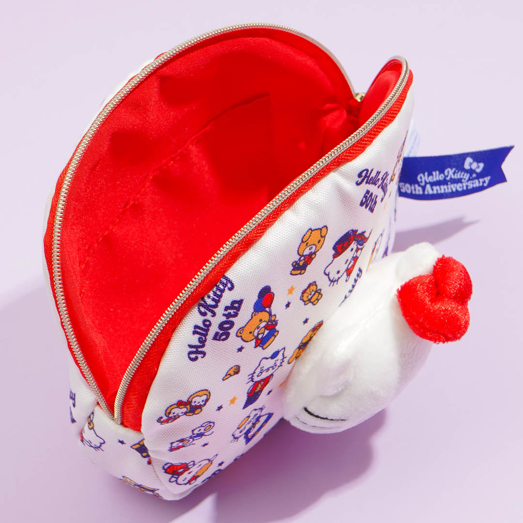 Hello Kitty Plushie Face Pouch