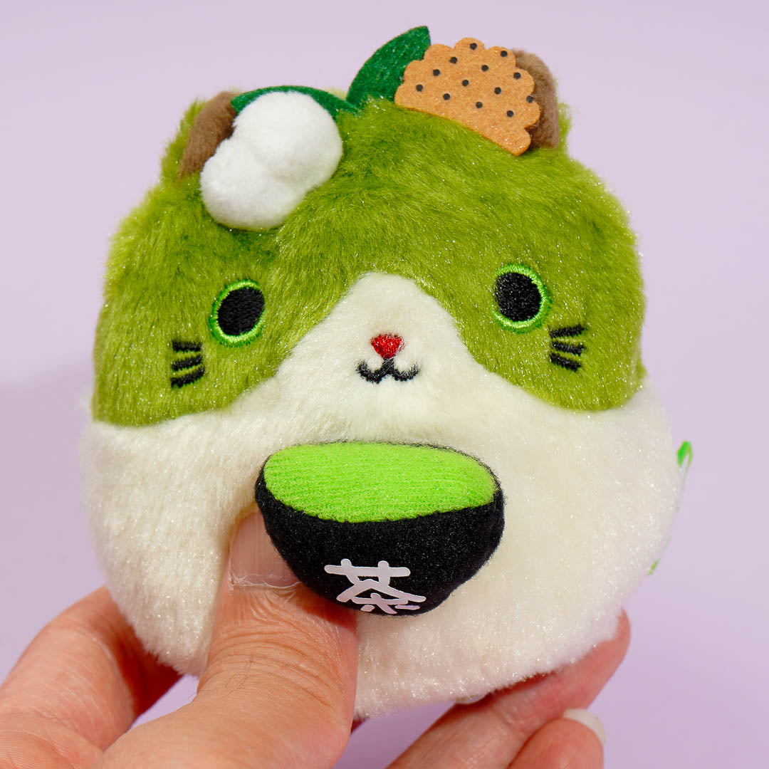 Neko Dango Kyoto Plushie - Matcha / Mini
