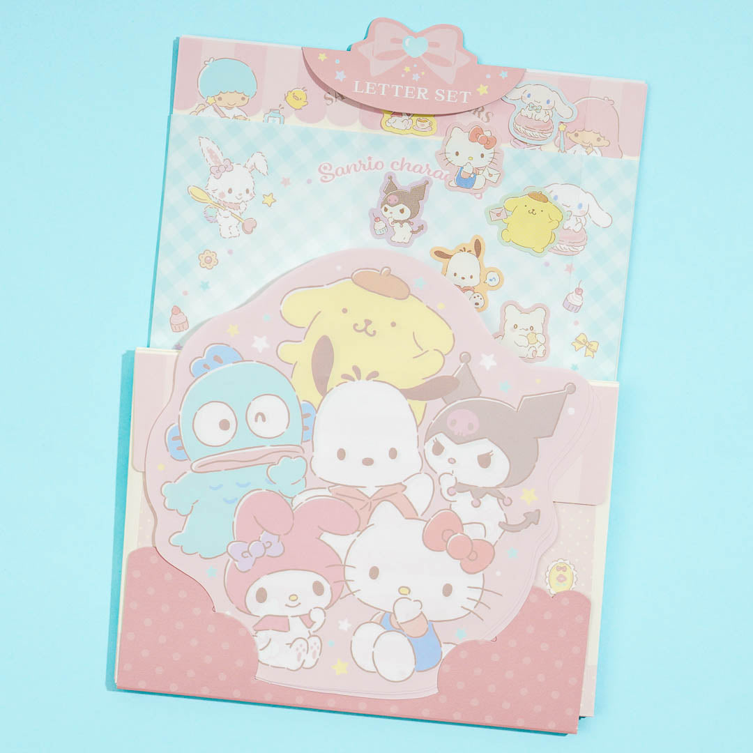 Sanrio Characters Friendship Die-Cut Letter Set