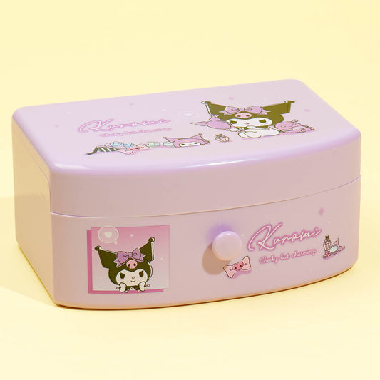 Kuromi Jewelry Drawer Box With Mirror