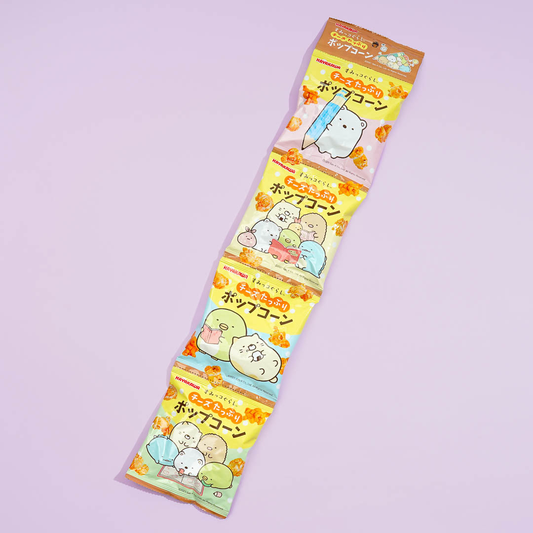 Sumikko Gurashi Cheese Popcorn - 4 pcs
