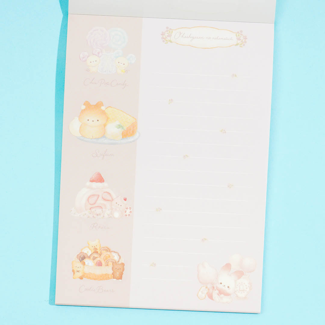 Sugarcocomuu Dessert Tray Memo Pad