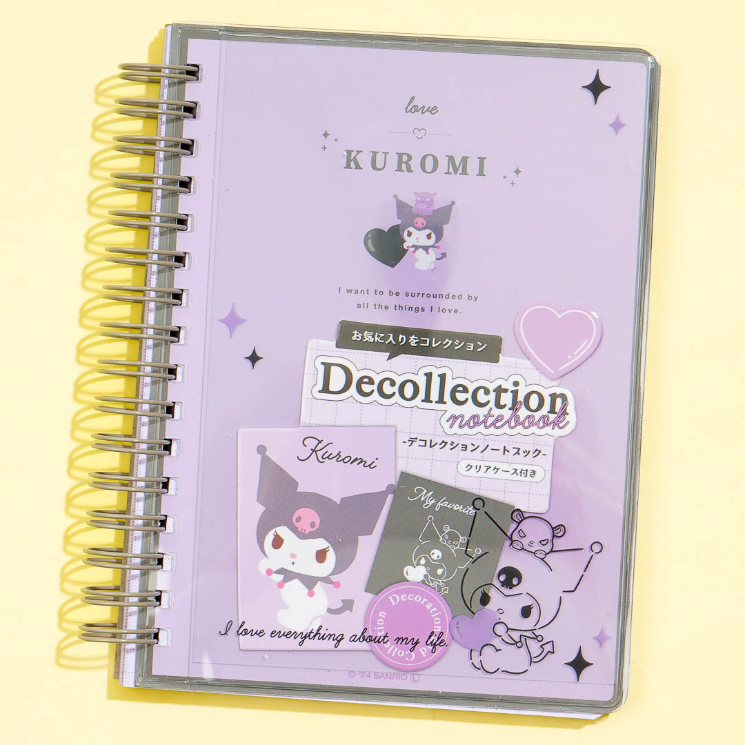 Kuromi Love Decollection Spiral Notebook
