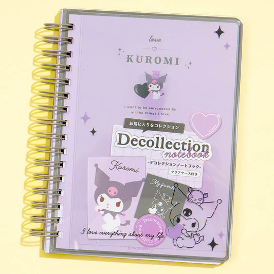 Kuromi Love Decollection Spiral Notebook