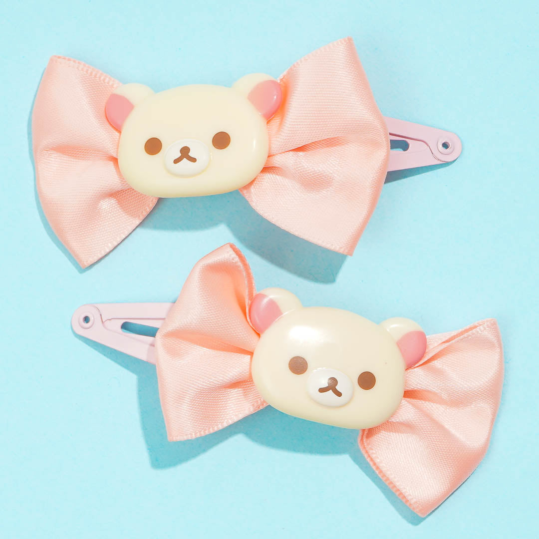 Korilakkuma Ribbony Hair Clips