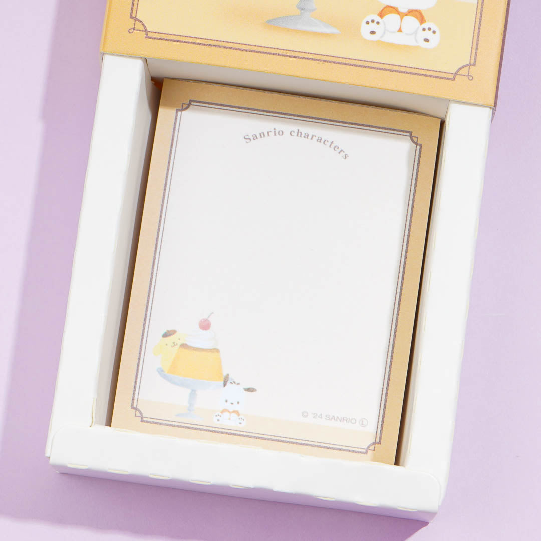 Pompompurin &  Pochacco Pudding Memo Pad