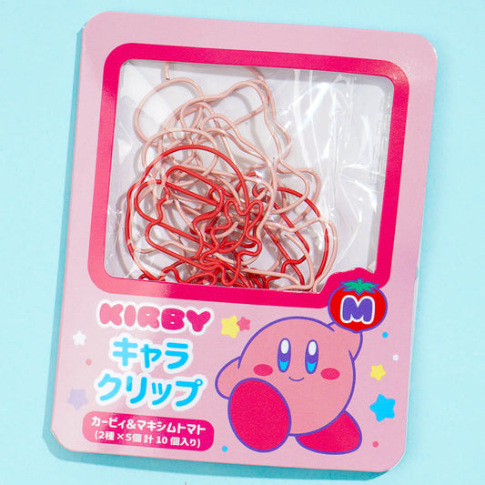 Kirby Character Paper Clips