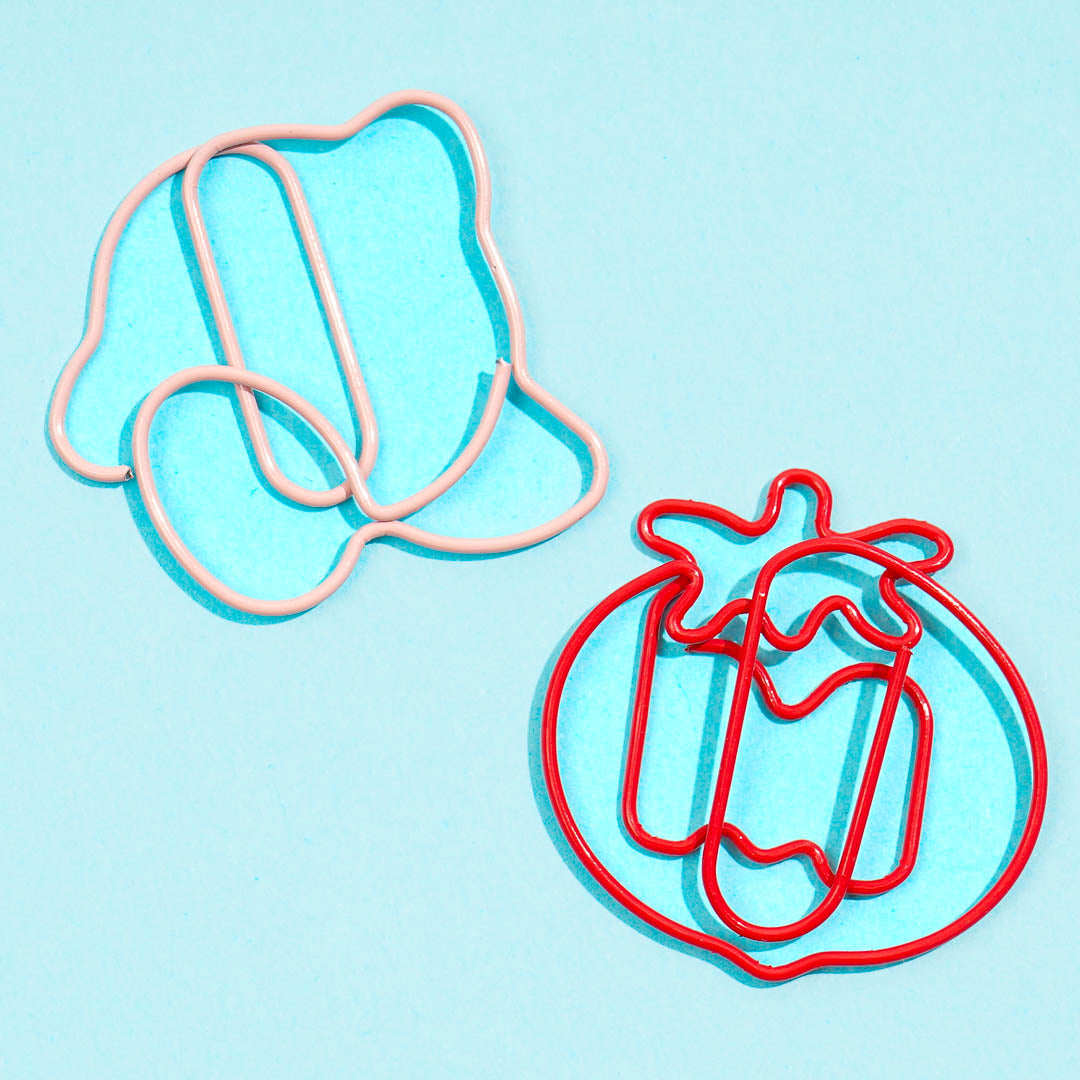 Kirby Character Paper Clips
