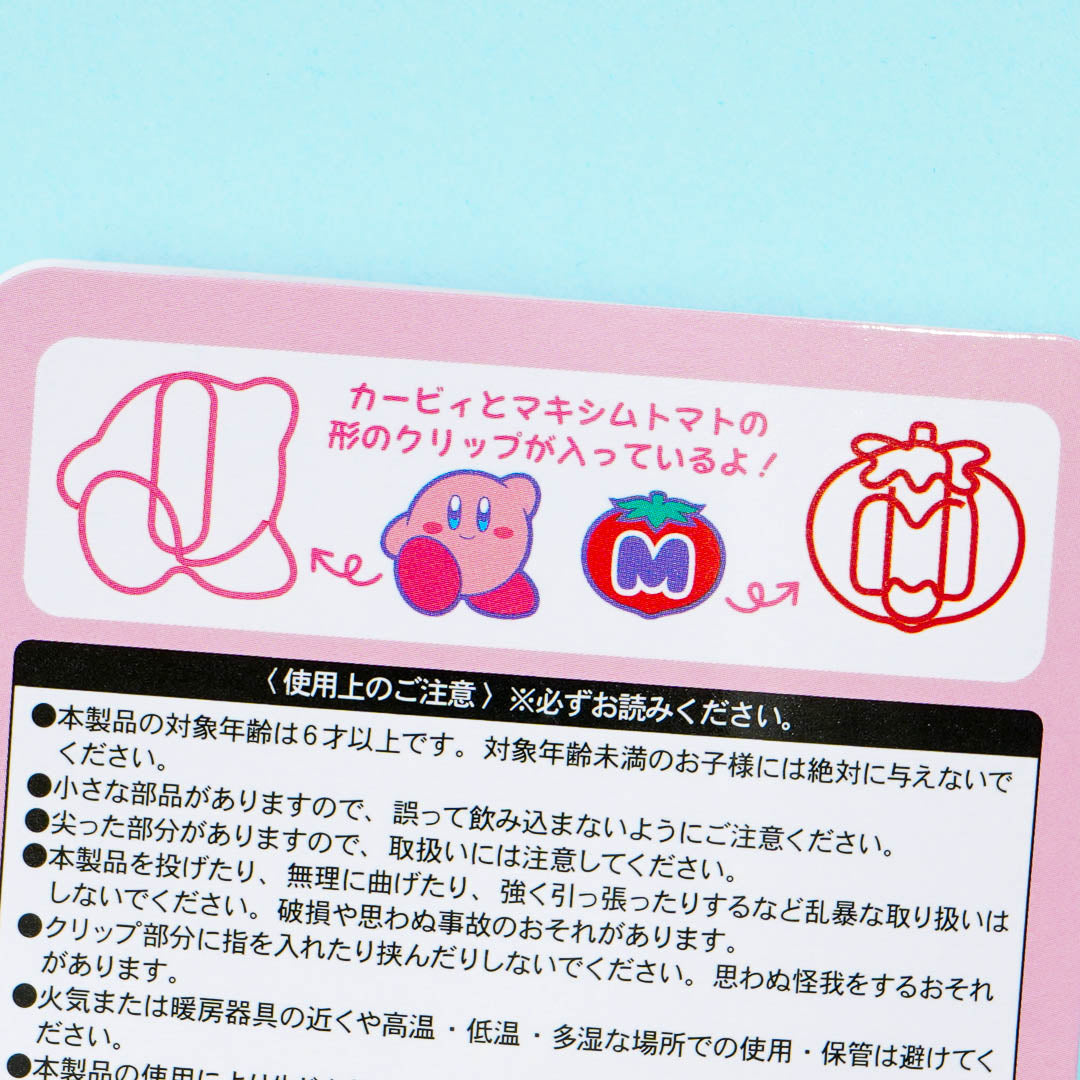 Kirby Character Paper Clips