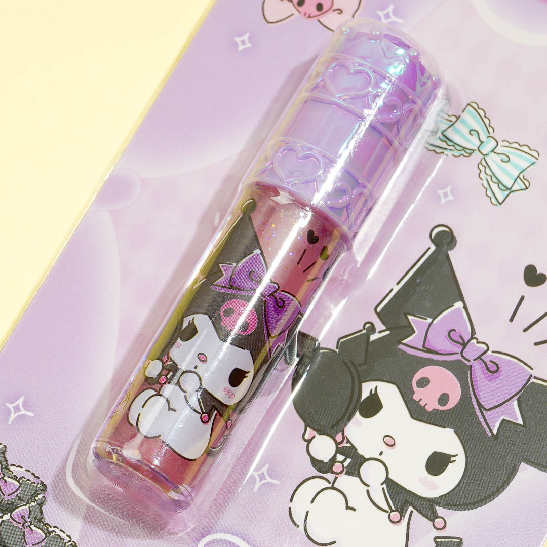 Kuromi Glittery Lip Gloss